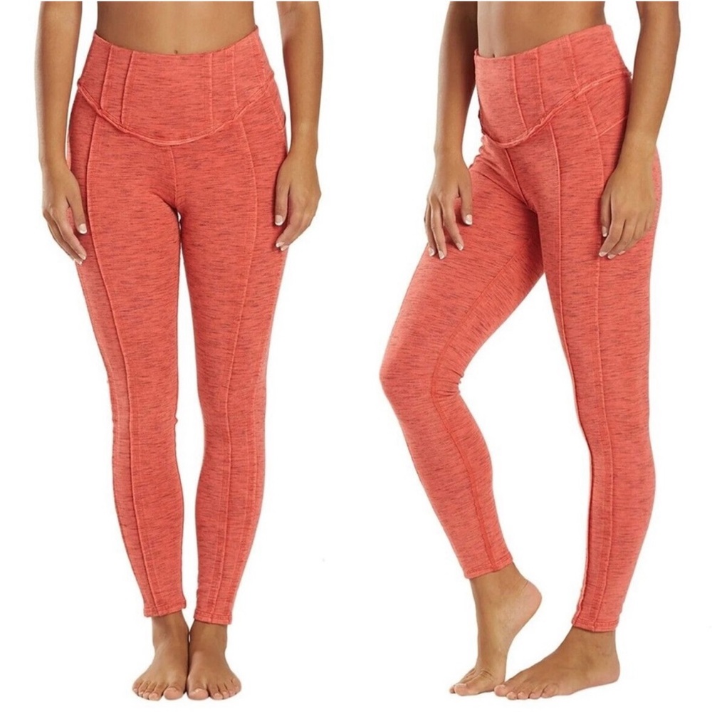 Free People High Waisted Papaya Leggings